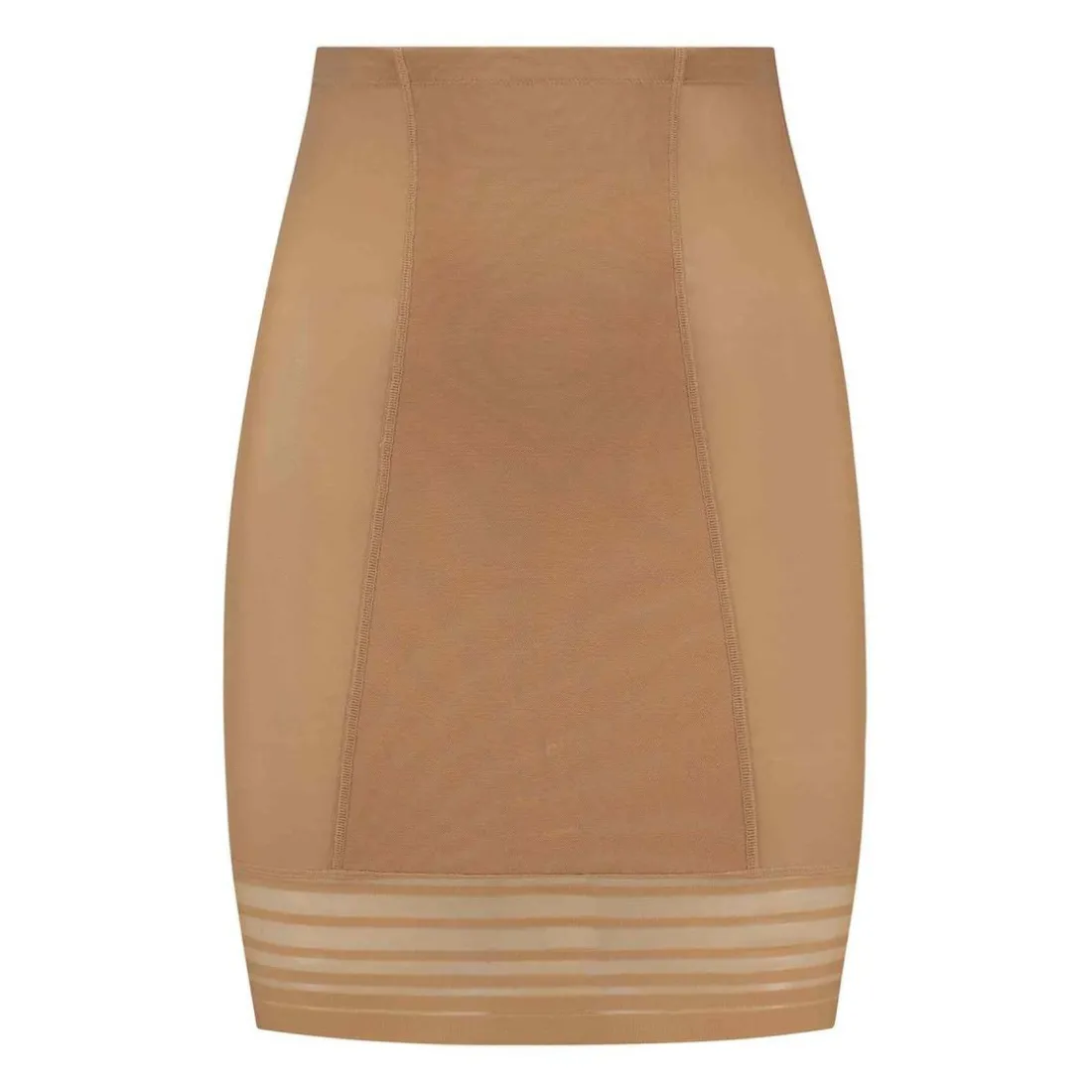 Jupe taille haute gainante Marron Bye Bra
