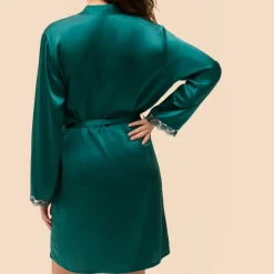 Kimono - Emeraude vert en soie