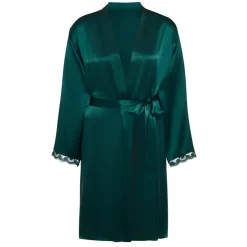 Kimono - Emeraude vert en soie