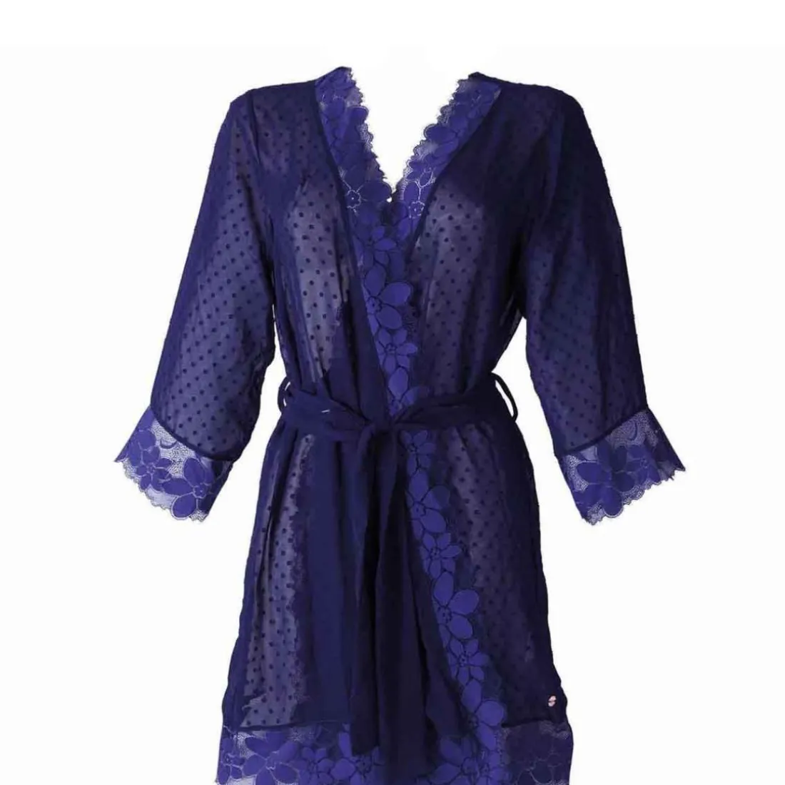 Kimono bleu marine Backstage