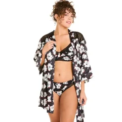 Kimono noir Cookie