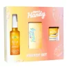 Kit Énergisant pour le Corps - Spray Nettoyant Main + Savon Exfoliant Doux + Déodorant