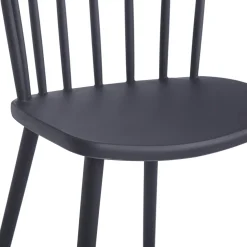 La chaise EXCHANGE avec design scandinave Noir