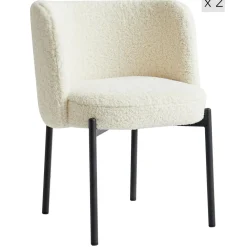 La chaise GRIMSTAD avec design scandinave Blanc