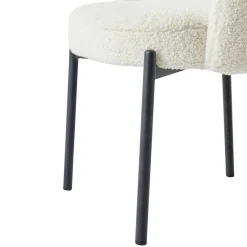 La chaise GRIMSTAD avec design scandinave Blanc