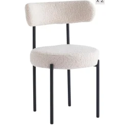 La chaise LARS design scandinave blanc