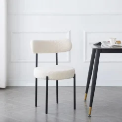 La chaise LARS design scandinave blanc