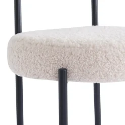 La chaise LARS design scandinave blanc