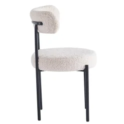 La chaise LARS design scandinave blanc