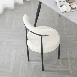 La chaise LARS design scandinave blanc