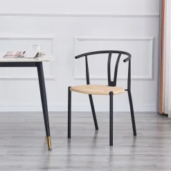 La chaise SUKI design moderne et élégant alliage de matières