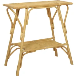 La console NUHA design scandinave et sa structure en rotin durable