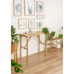 La console PATTANI design scandinave et sa structure en bois massif