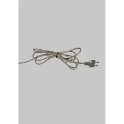 Lampadaire Boston sable abat-jour blanc