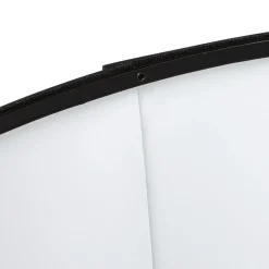 Lampe à poser design 'SPRING MINI' avec abat-jour et trépied noir