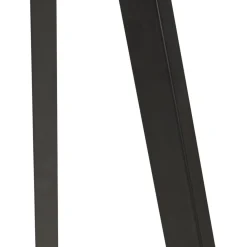 Lampe à poser design 'SPRING MINI' avec abat-jour et trépied noir