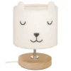 Lampe à poser enfant secteur Toxey blanc