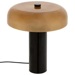 Lampe cylindrique Jody verre ambre