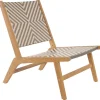 Le fauteuil intérieur extérieur en acacia massif AGUILARES au style scandinave