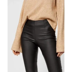 Legging skinny fit noir en viscose Ruby