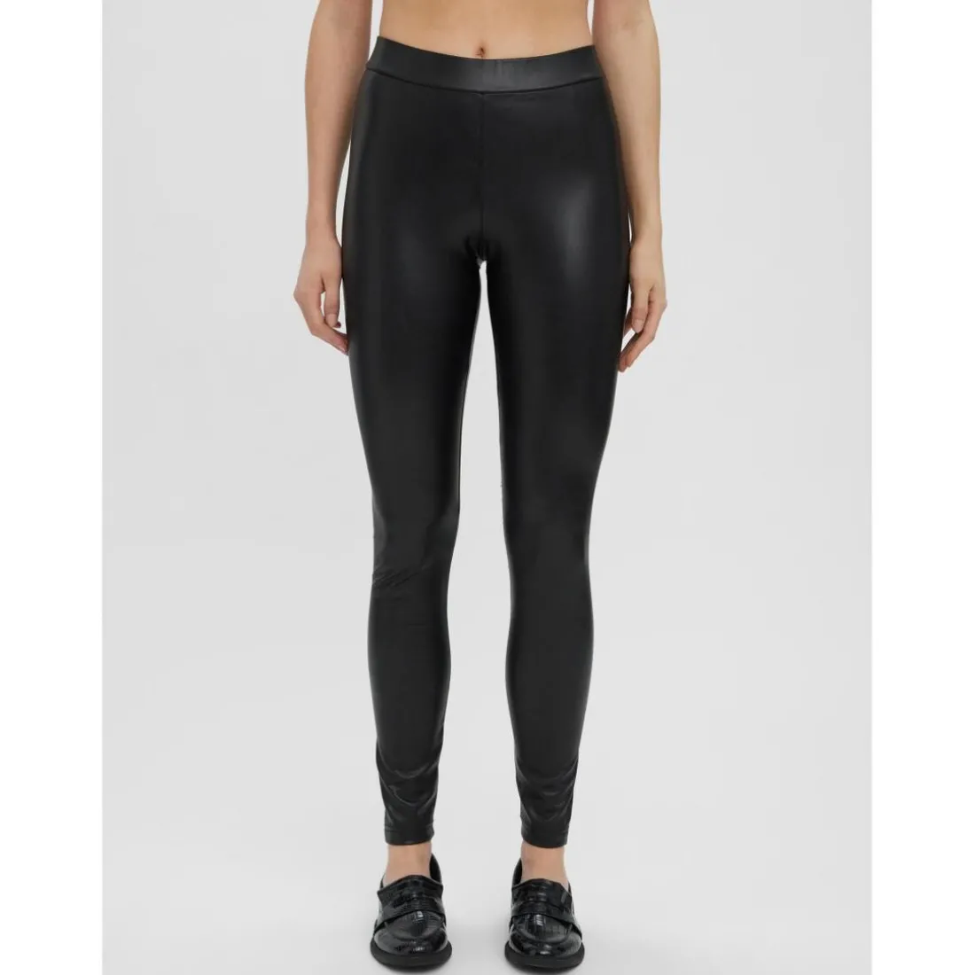 Legging Skinny Fit Taille moyenne noir Lara