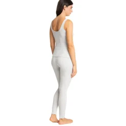 Legging taille haute en coton - Gris