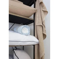 Les basiques - Plaid en coton beige