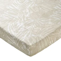 Linge de lit en coton GAMME SUCREE feuillage tropical multicolore