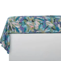 Linge de lit en coton PAPILLONNER vert