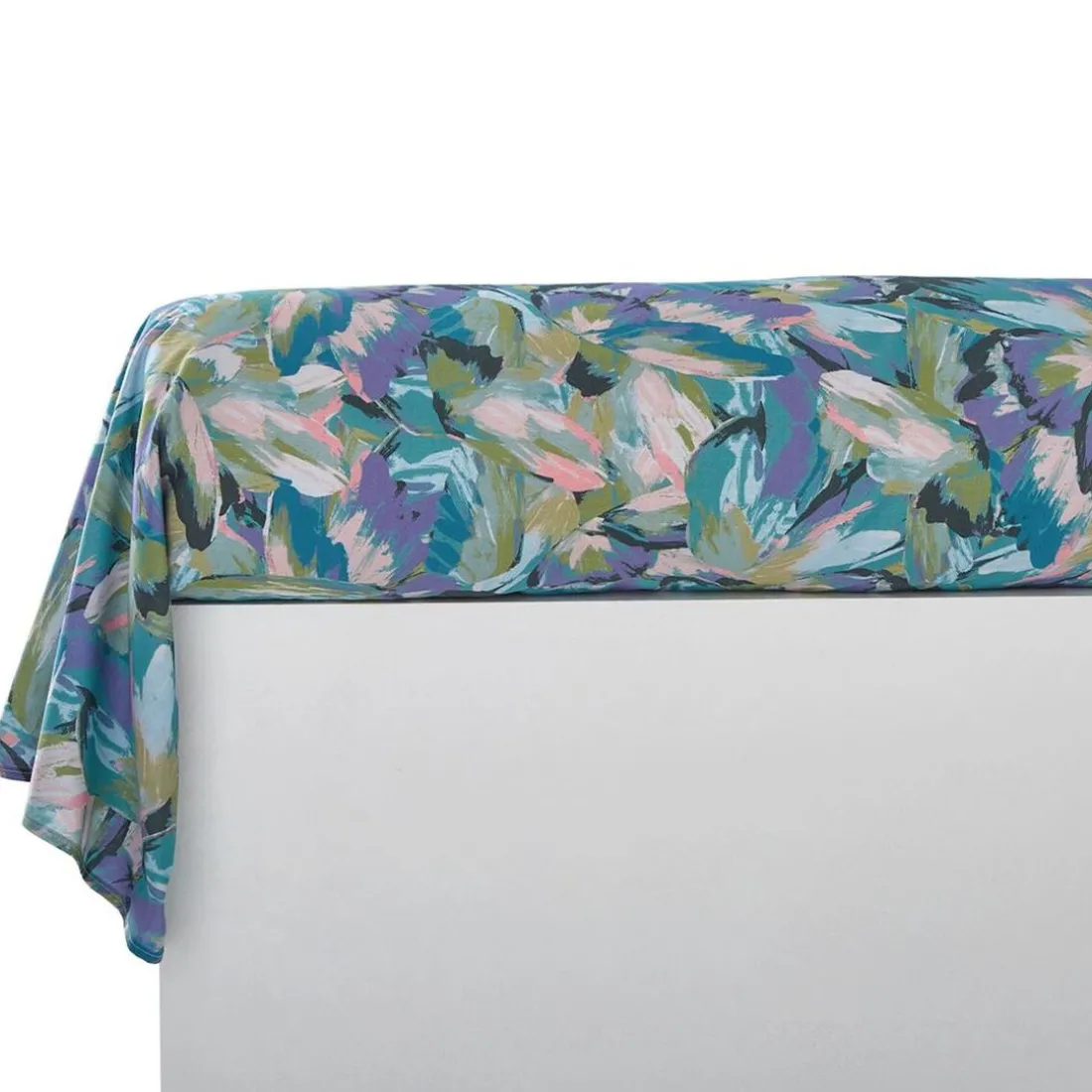 Linge de lit en coton PAPILLONNER vert