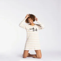 Liquette - Blanche Naf Naf Homewear en coton