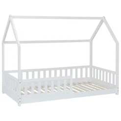 Lit cabane enfant Bosco Blanc