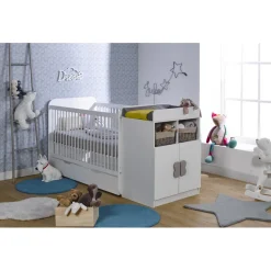 Lit combi MADRID - blanc