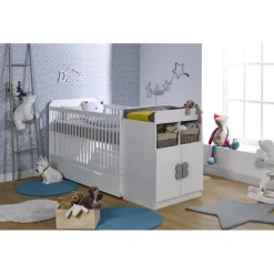 Lit combi MADRID - blanc