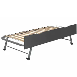 Lit gigogne pour lit junior couchage 90*190 gris