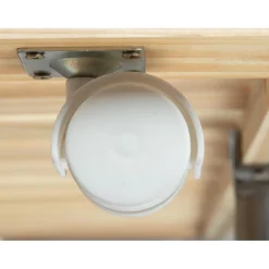 Lit Gigogne 90x200 blanc QUINTAS