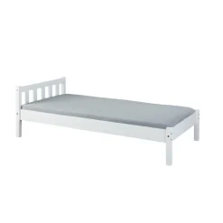 Lit simple 90x200 blanc COLMAR