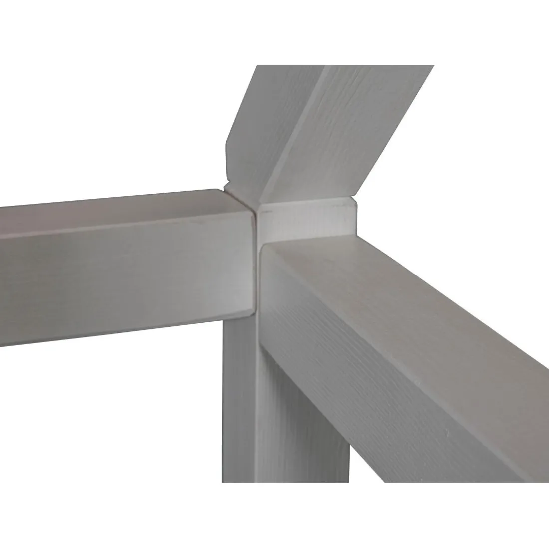 Lit SUN ROAD 90x200 gris sans sommier