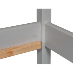 Lit SUN ROAD 90x200 gris sans sommier