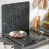 Lot 2 couvre-plaques Herby ardoise