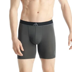 Lot de 3 boxers brief homme Active Micro Flex Eco Adidasport gris