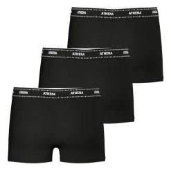 Lot de 3 boxers garçon My Petit Prix noir en coton