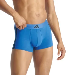 Lot de 2 boxers homme Active Flex Cotton 3tripes Adidasport bleu en coton