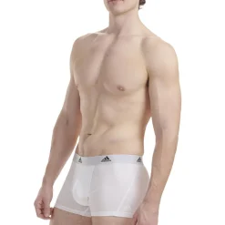 Lot de 3 boxers homme Active Flex Coton Adidas blanc