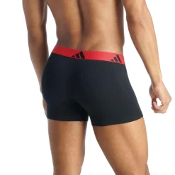 Lot de 3 boxers homme Active Flex Cotton Adidasport rouge en coton