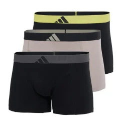 Lot de 3 boxers homme Active Flex Cotton Body Adidasport noir en coton