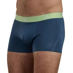 Lot de 3 boxers homme Active Flex Cotton Adidasport bleu en coton