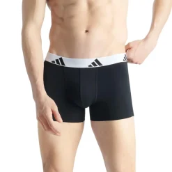 Lot de 2 boxers homme Active Flex Cotton Adidasport blanc en coton noir