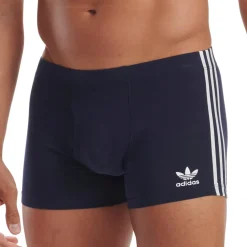 Lot de 3 boxers homme Coton Flex 3tripes Adidas gris