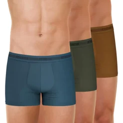 Lot de 3 boxers homme Easy Recyclé Athena multicolore en coton